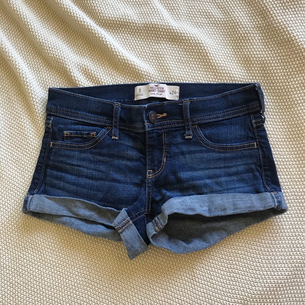 Hollister low rise shorts